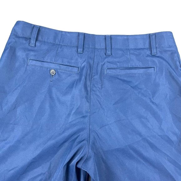 Lands End Traditional Fit Performance Navy Blue Golf Tennis Shorts Men's Size 36 - Picture 16 of 16